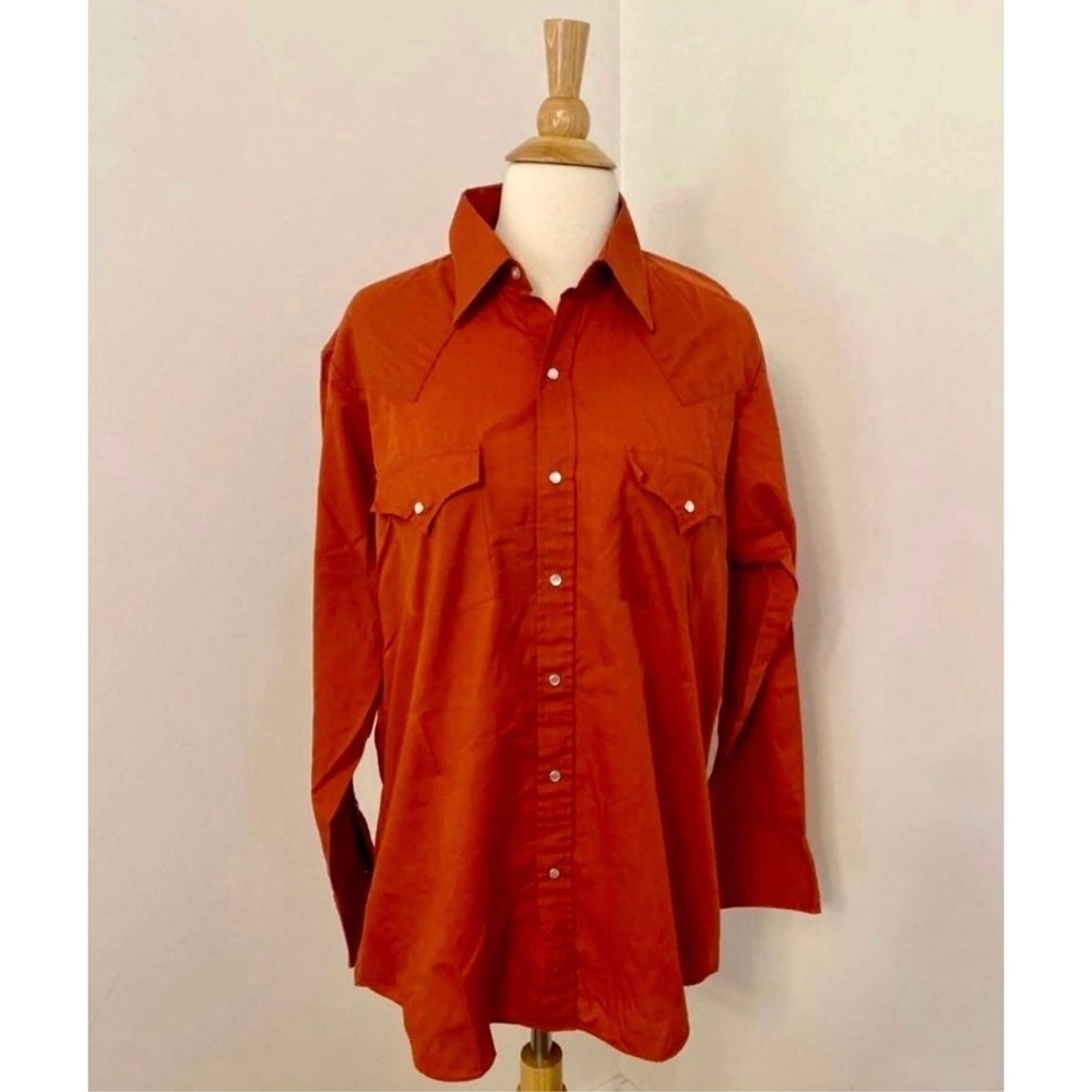 Retro Sheplers Western Button Down‎ Shirt